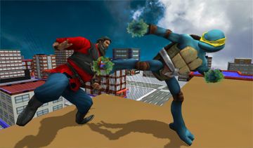 Turtle Superhero Monster Warrior Game Screenshot