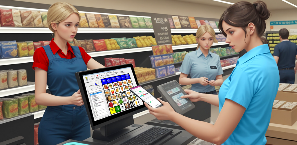 Banner of Supermarket Simulator Cashier 