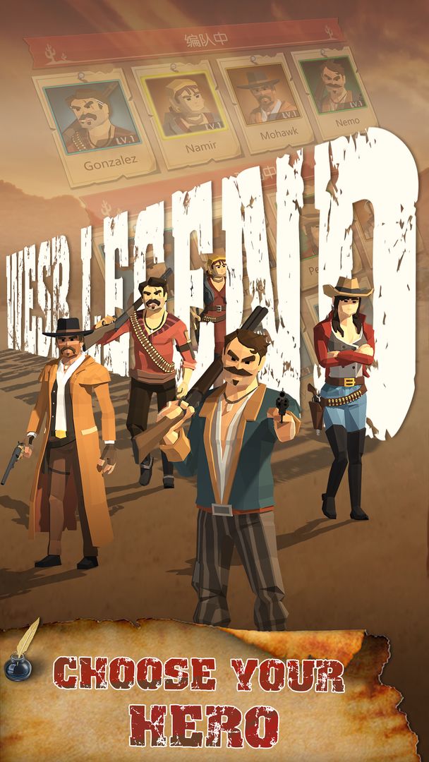 West Legends - Western Strategy Game ภาพหน้าจอเกม