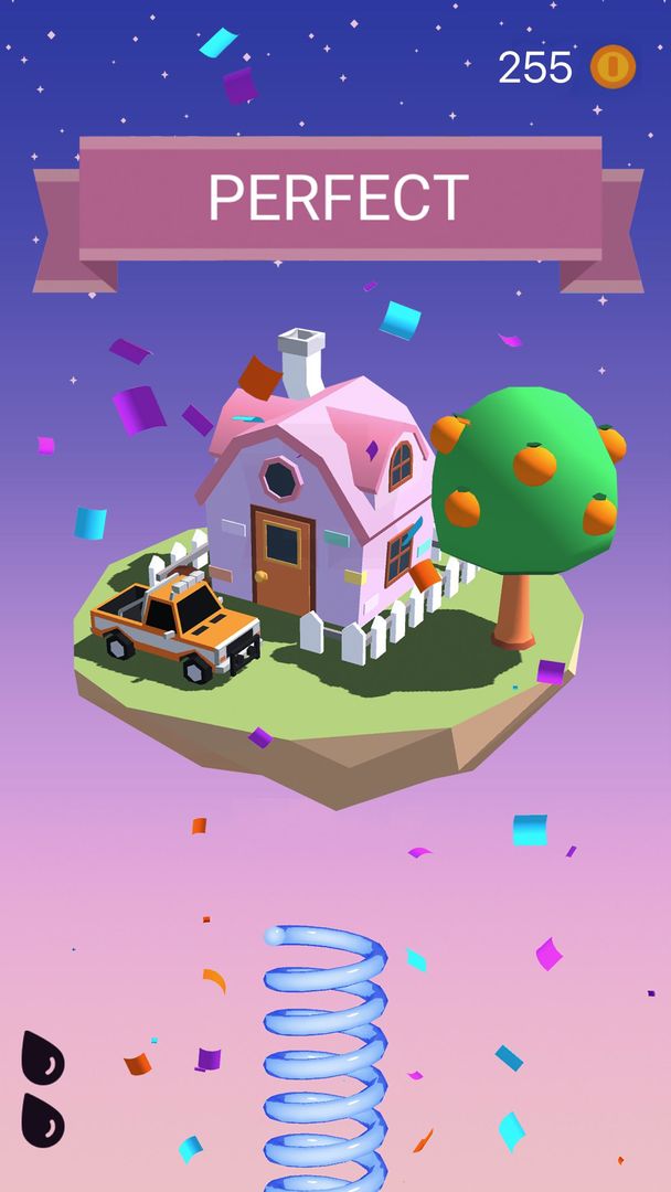 Screenshot of Color Town 3D!