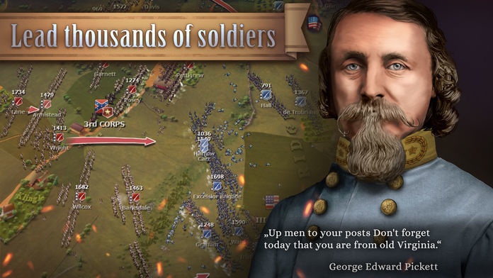 Ultimate General™: Gettysburg ภาพหน้าจอเกม