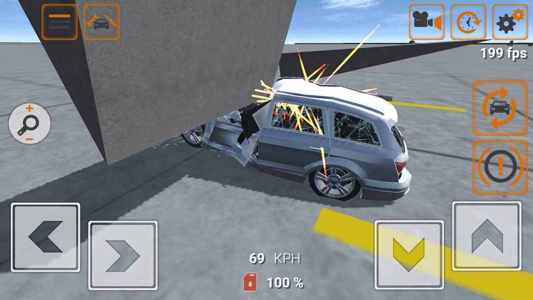 Deforming car crash 2 게임 스크린 샷