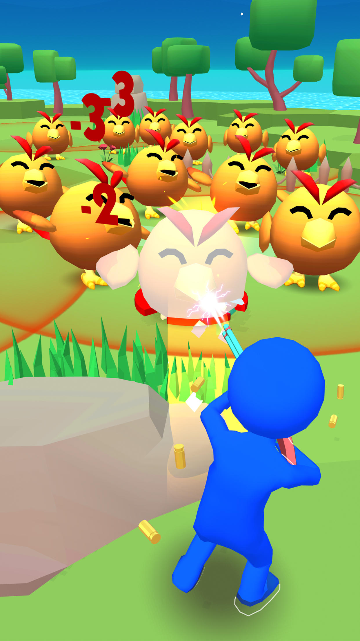 Idle Shooter: Camping Land Game Screenshot