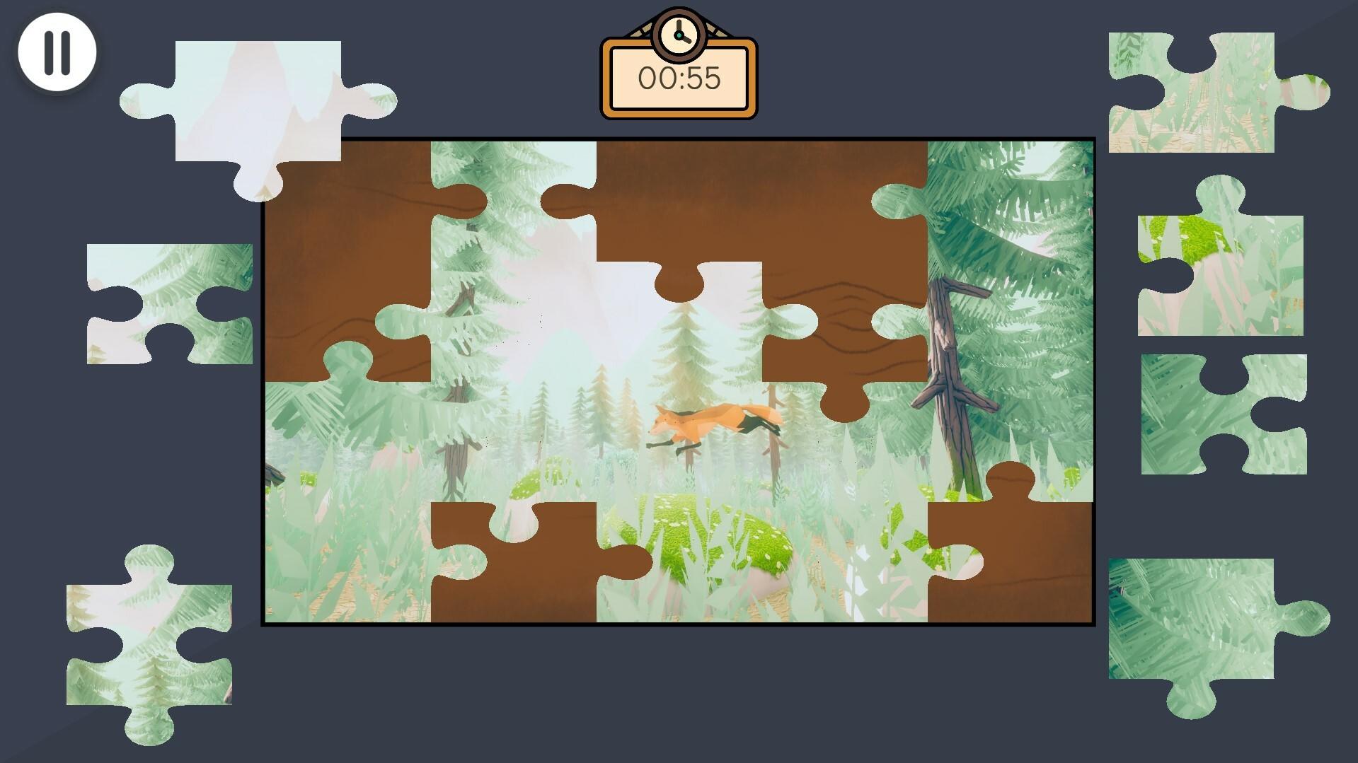 Screenshot of Jigsaw Puzzle Nature
