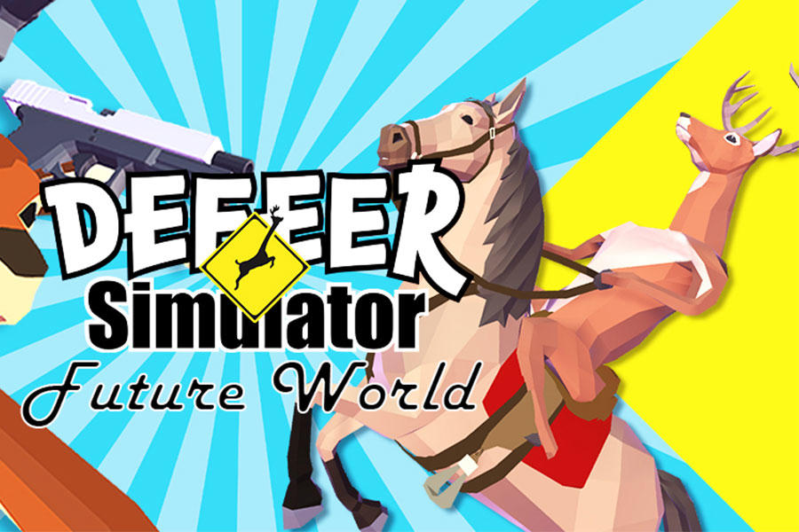 Screenshot of the video of DEEEER Simulator: Future World