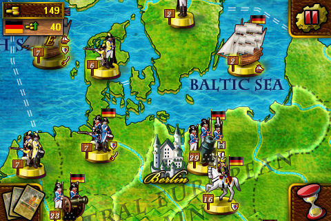 European War Game Screenshot