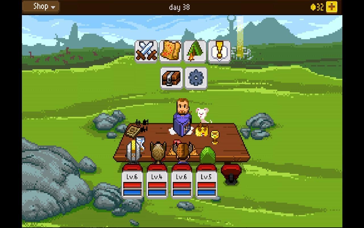 Knights of Pen & Paper +1 Game Screenshot