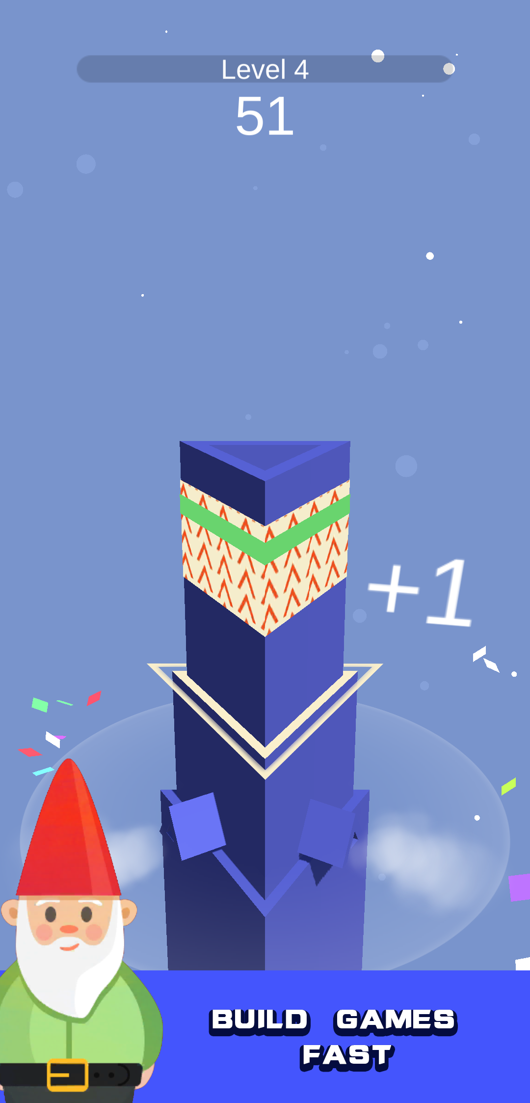 High Tower-Challenge 100 Layers Game Screenshot