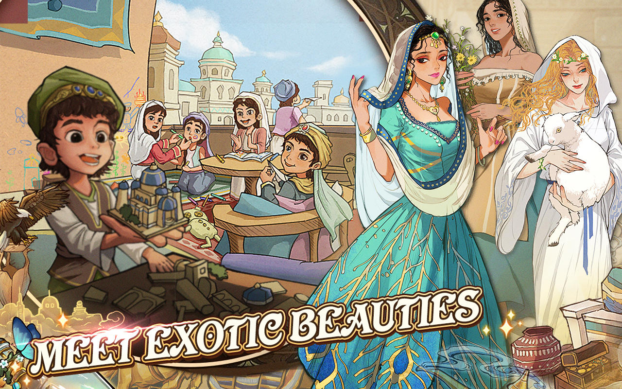 Golden Bazaar: Game of Tycoon Game Screenshot