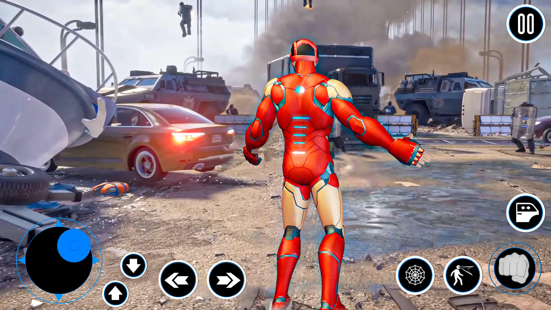 Screenshot 2 of Iron Hero Man Game 