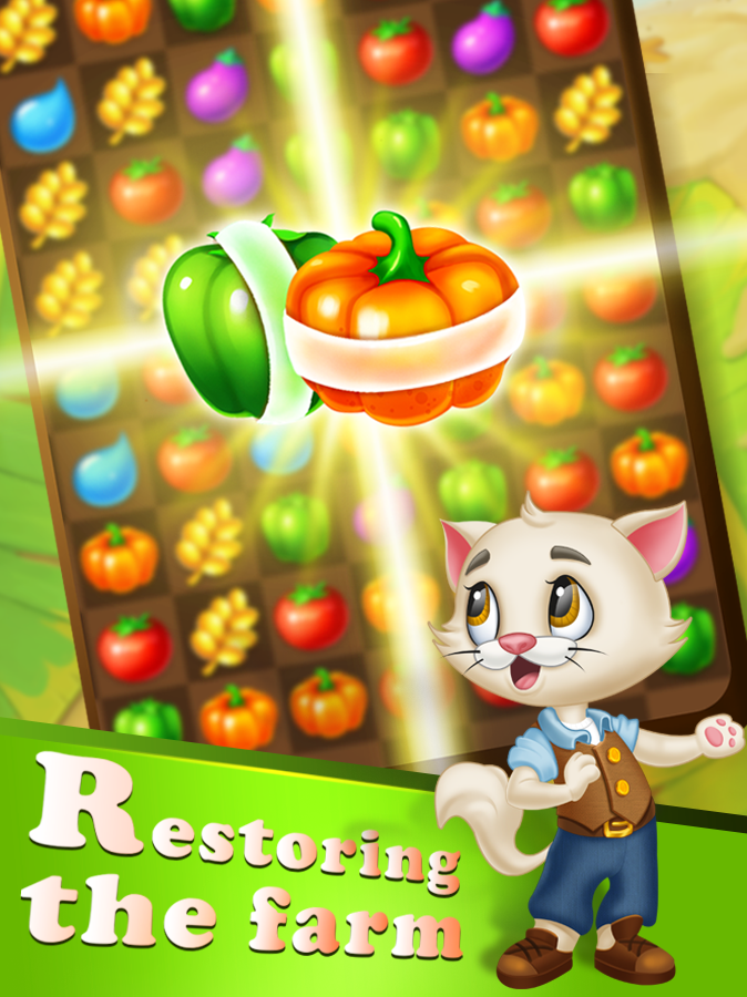 Farm Village Happy Township Game Screenshot