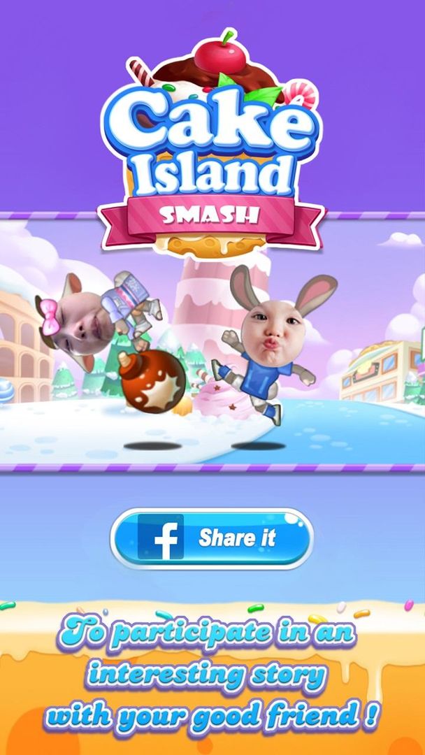 Cake Island Smash ภาพหน้าจอเกม