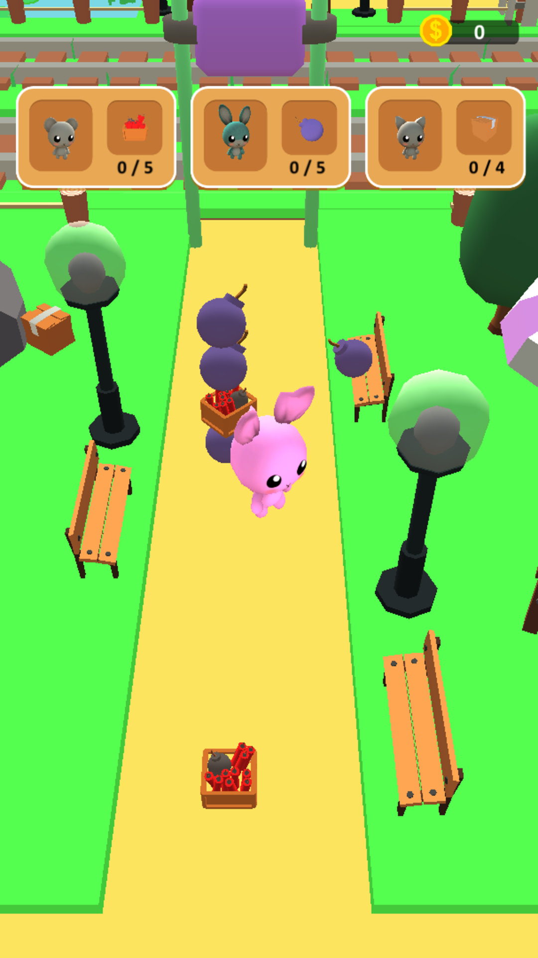 Hare Courier: Parcel Delivery! Game Screenshot