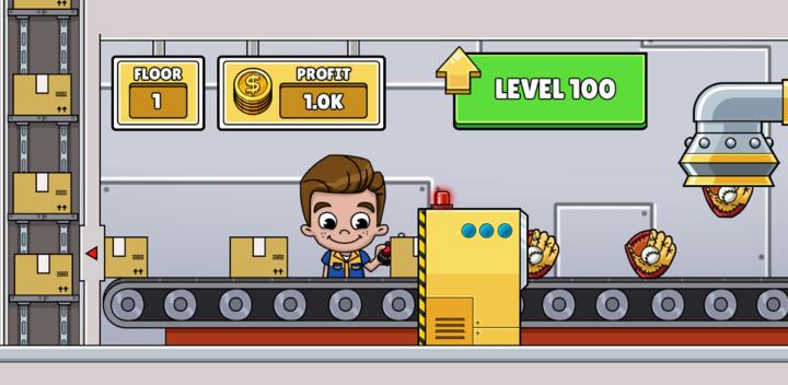 Banner of Idle Box Tycoon - Incremental Factory Game 1.14