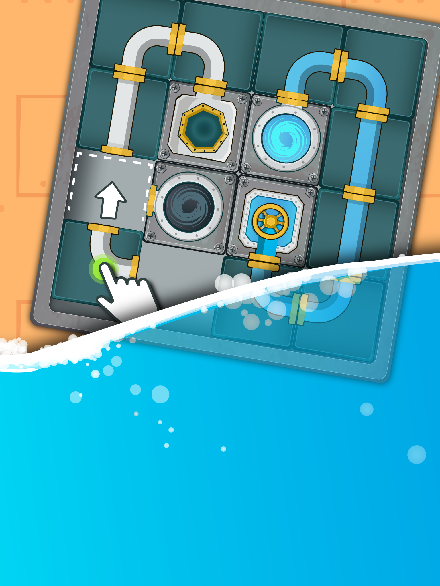 Screenshot of Unblock Water Pipes