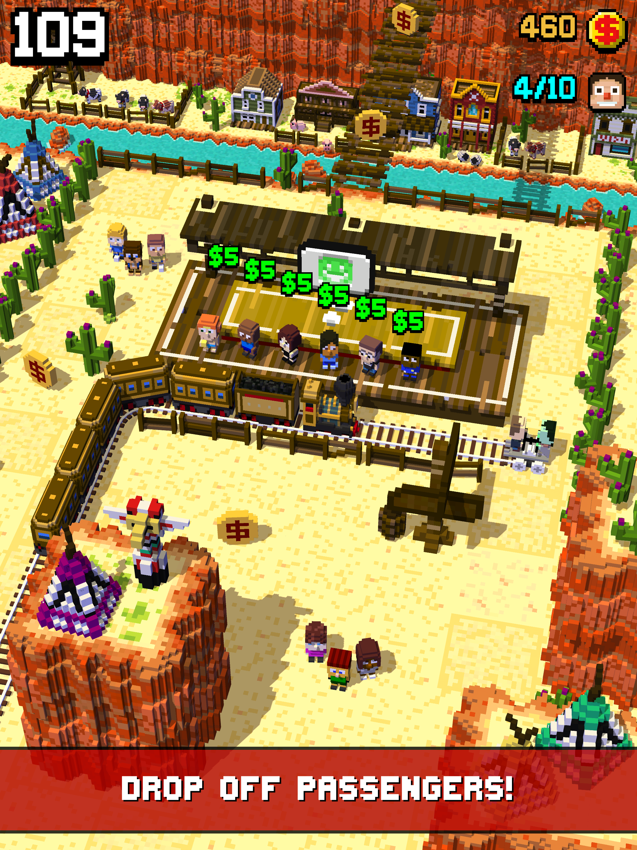 Tracky Train Game Screenshot