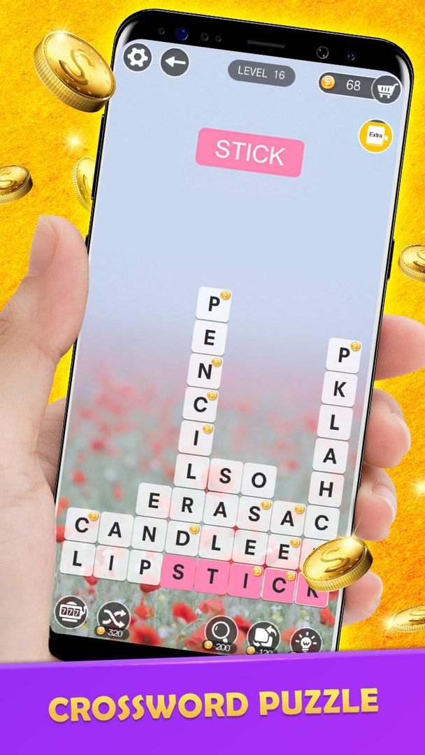 Screenshot of Word Popy - Crossword Puzzle & Search Games