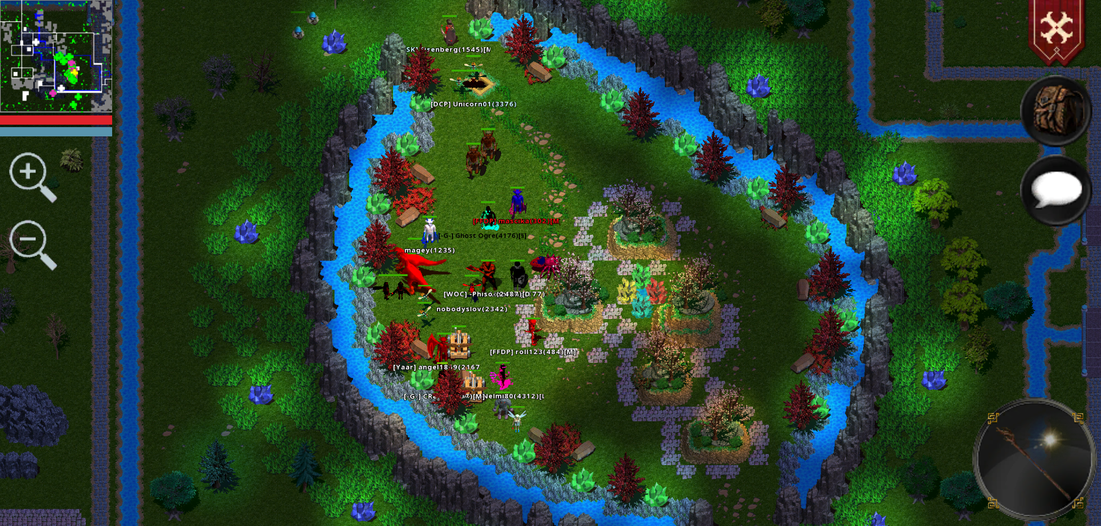 Forgotten Tales MMORPG Online 게임 스크린샷