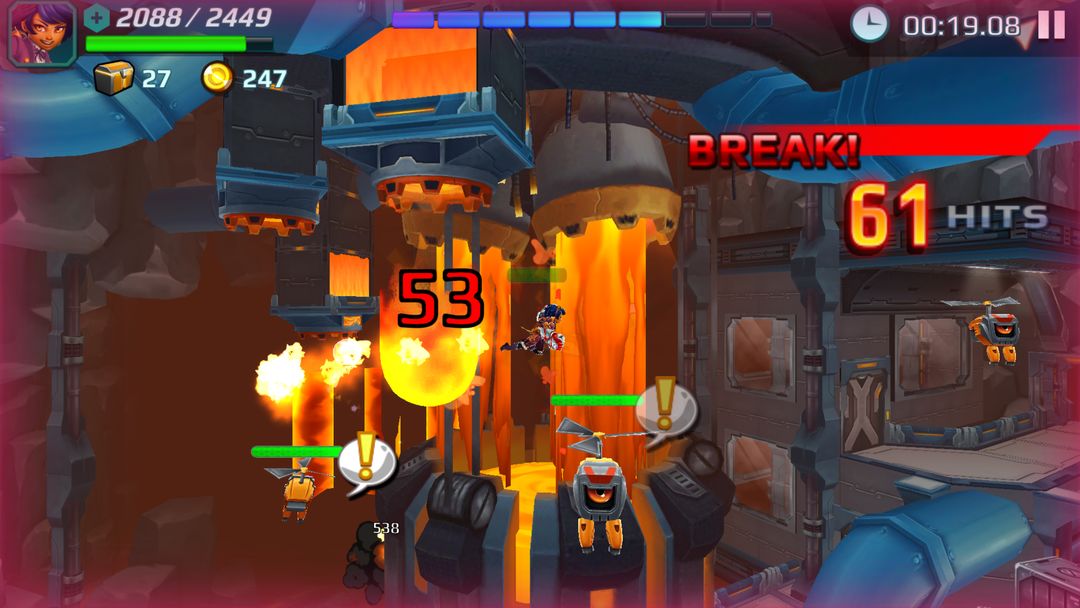 Screenshot of Jetpack Fighter