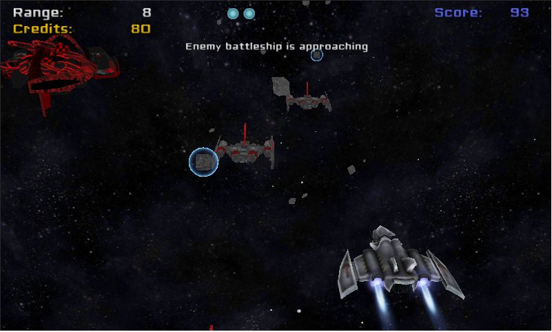 Screenshot of Space jet