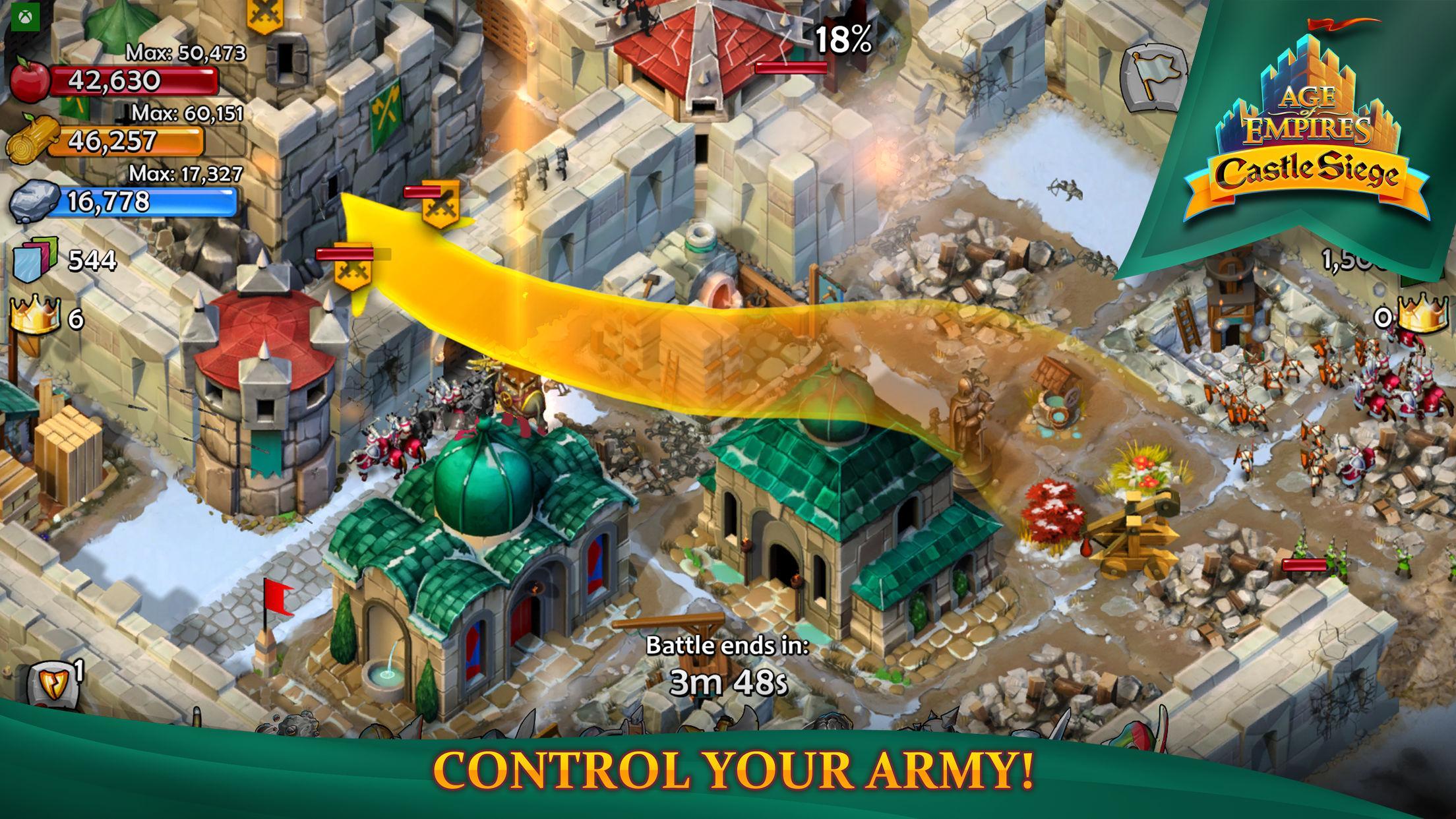 Screenshot 1 of Era dos Impérios: Cerco ao Castelo 1.26.235