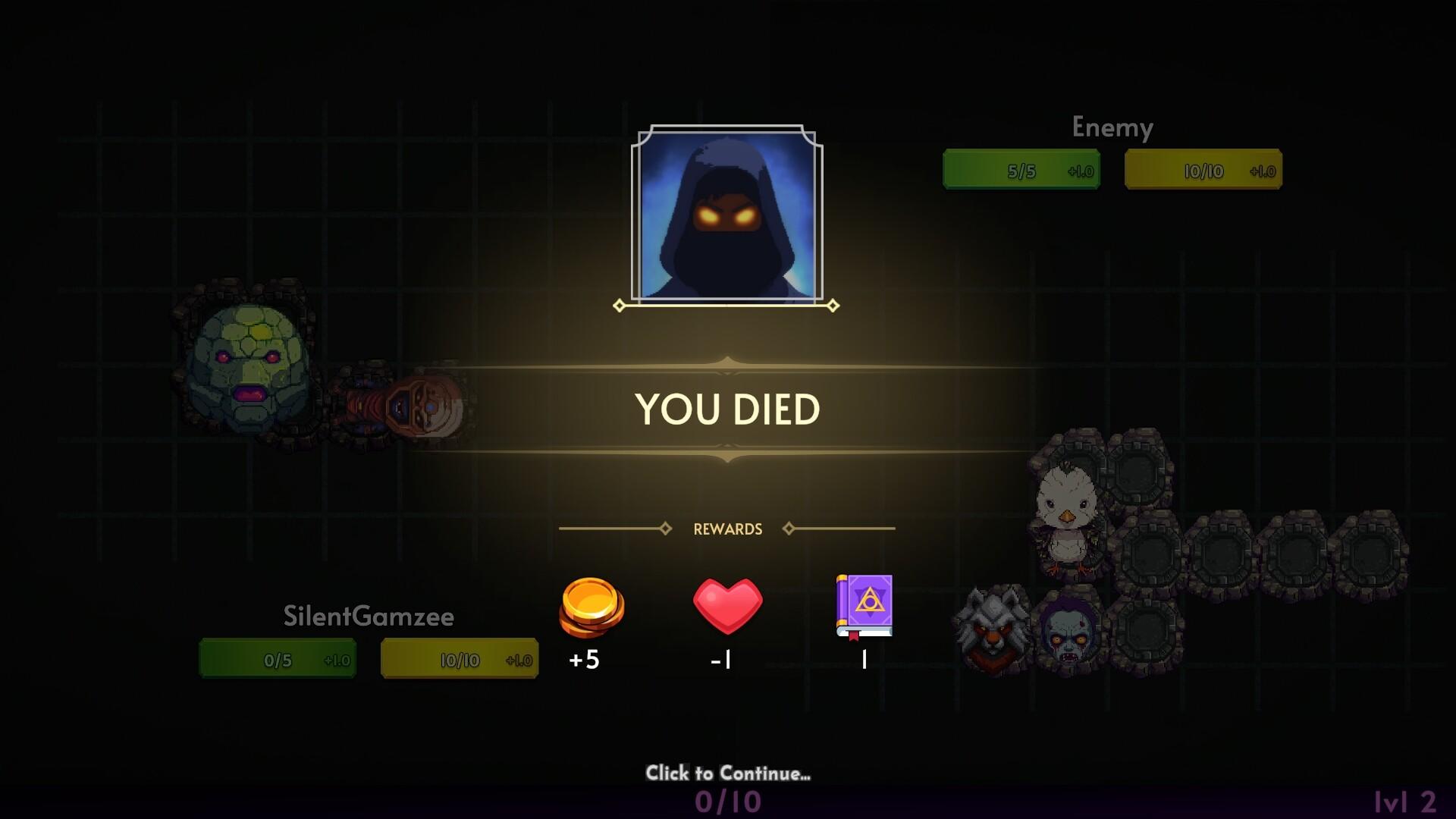 Backpack Monsters: Survivors Game Screenshot