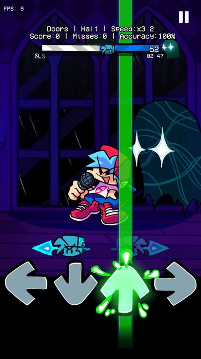 FNF Mod vs Funkin DOORS V2.0 ゲームのスクリーンショット