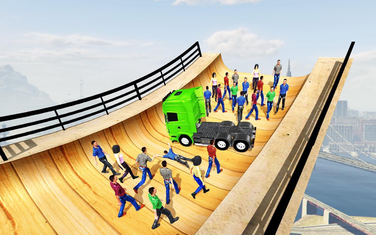 Brutal Mega Ramp Stunts Game Screenshot