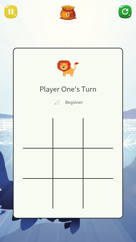 Tic-Tac-Toe Game Screenshot