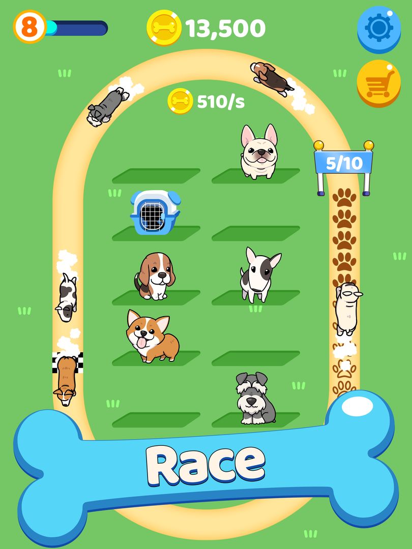 Screenshot of Merge Dogs