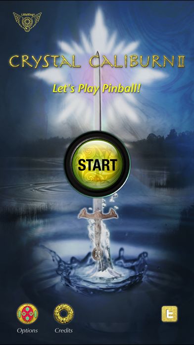 Pinball Crystal Caliburn II 게임 스크린 샷