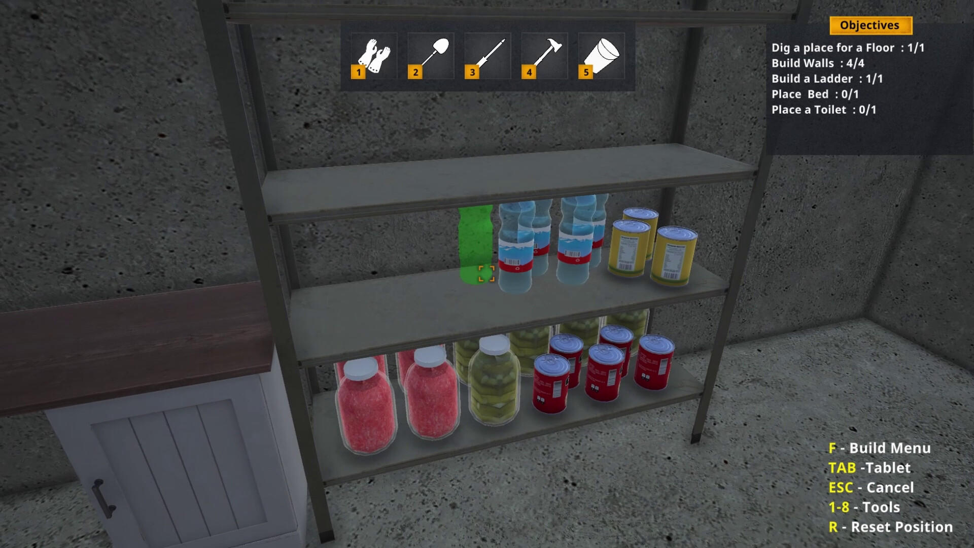 Bunker Builder Simulator screenshot game