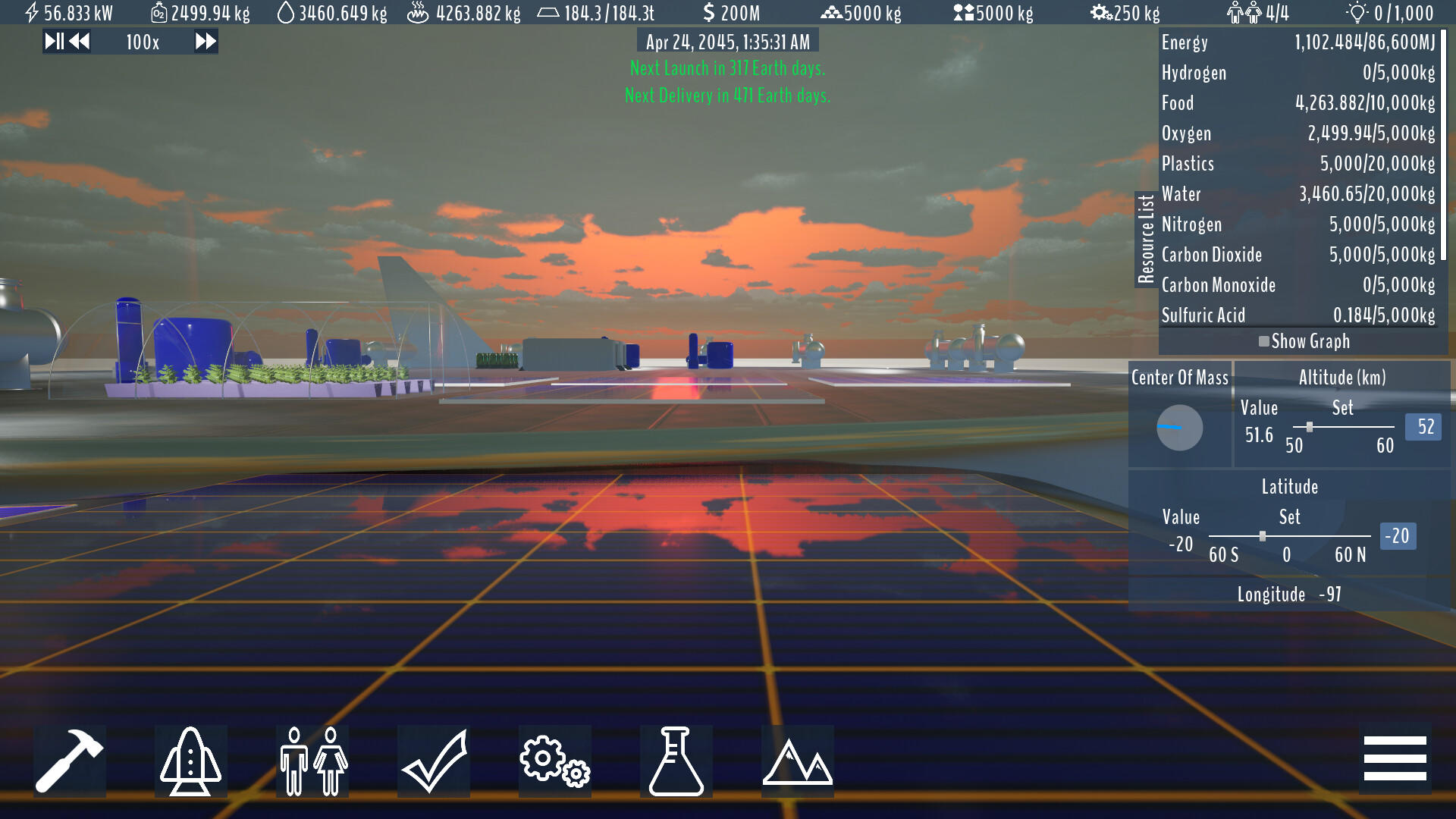 Screenshot of Sky Base Venus