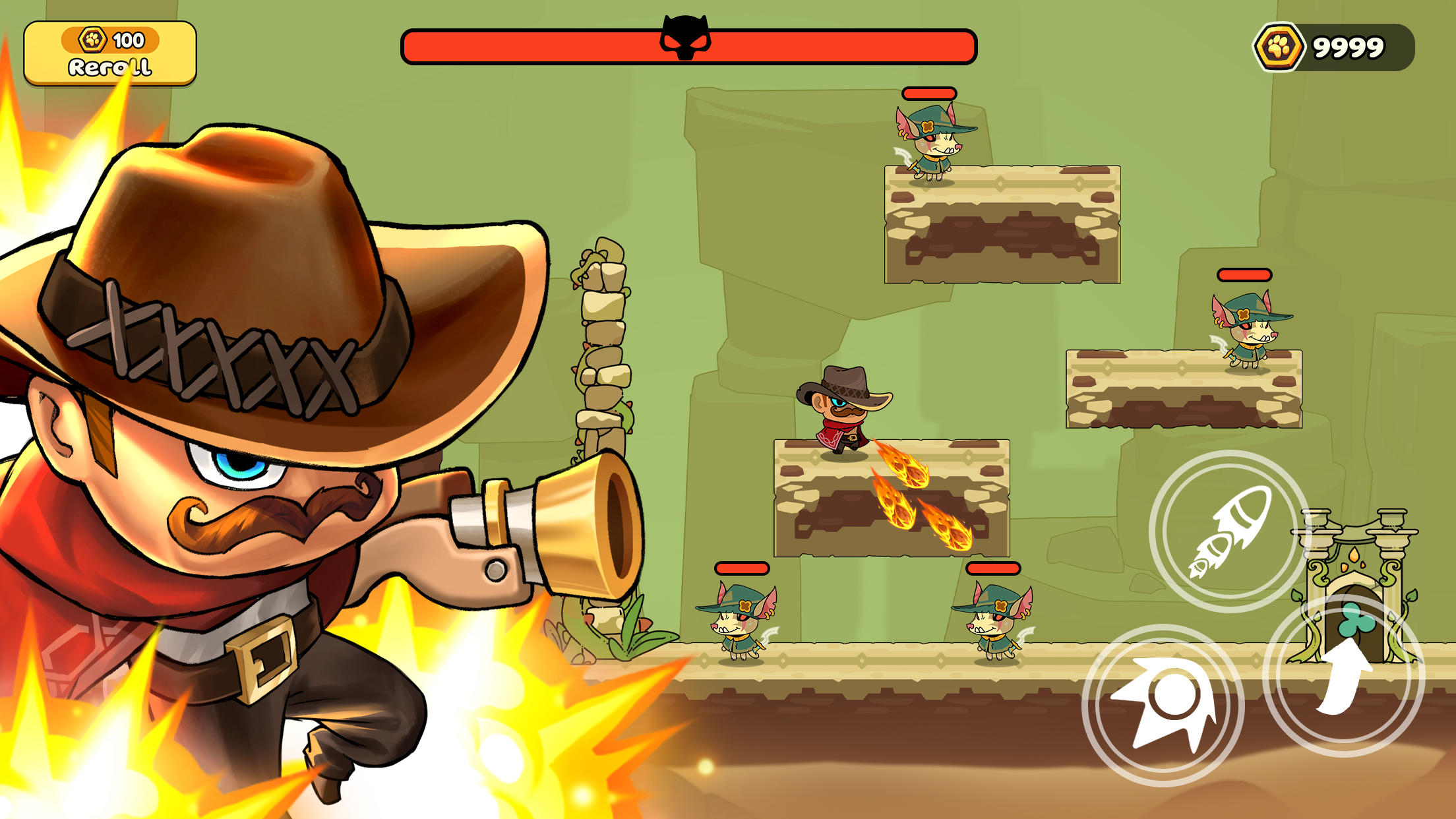 Gun Run: Auto Fire Auto Gun Game Screenshot