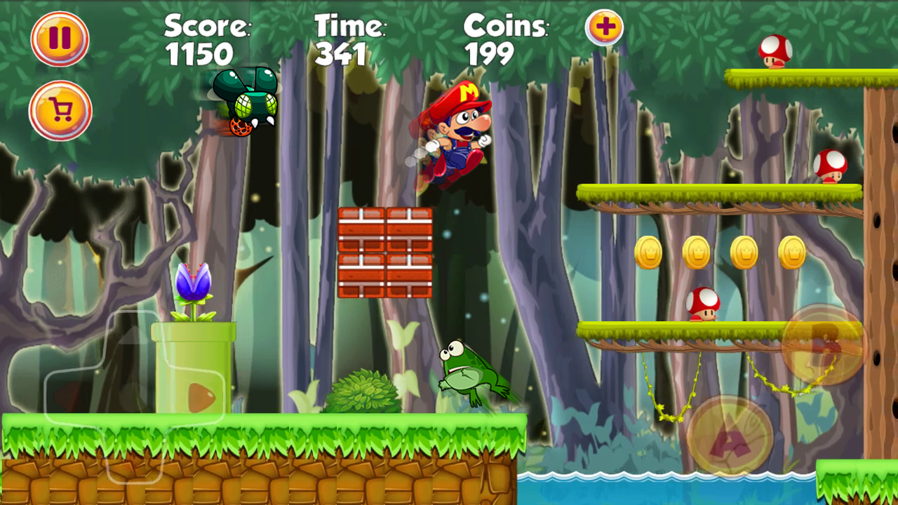 Скриншот игры Super Smash Subway World