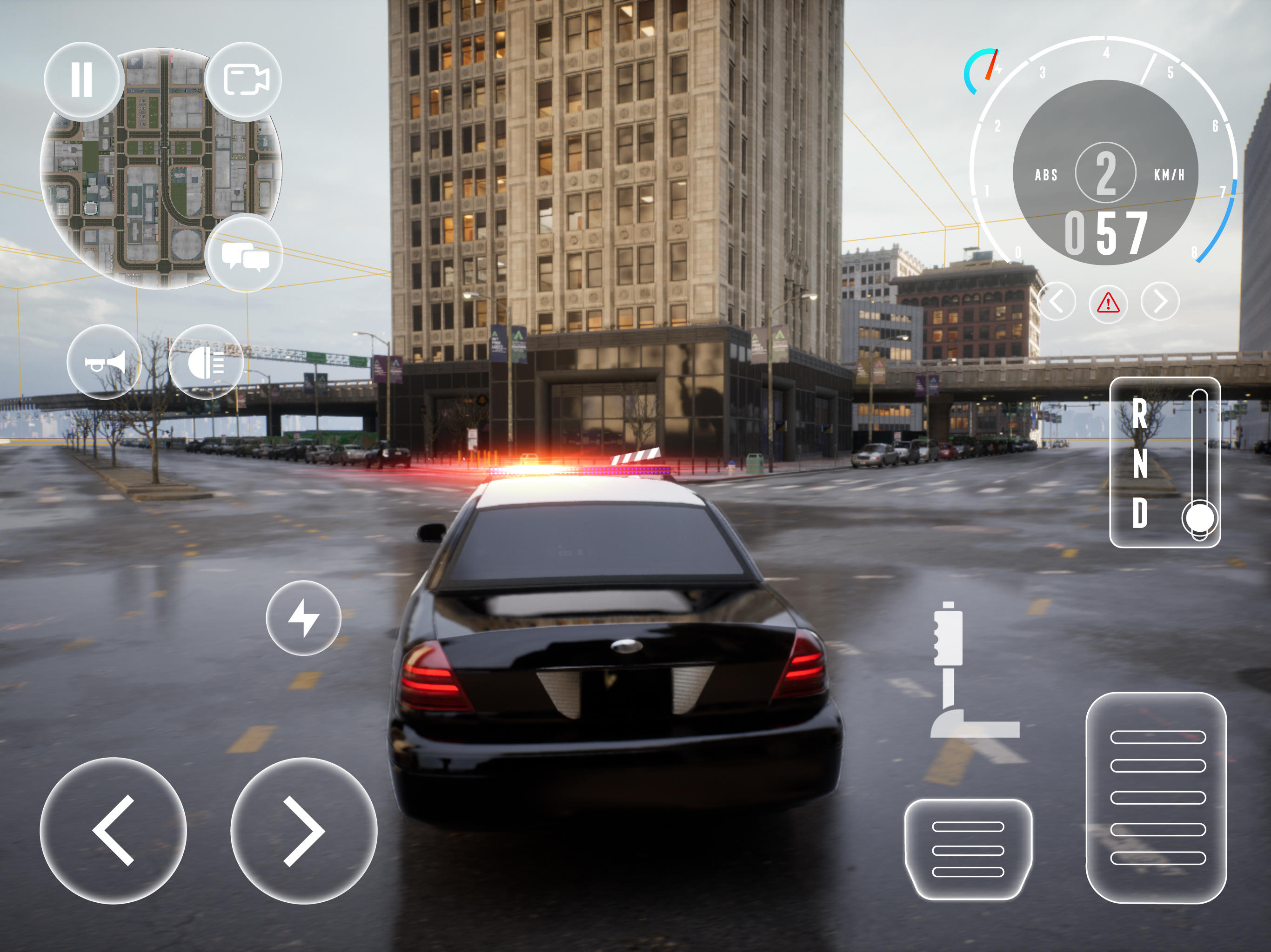 Screenshot of Police Car Simulator 2023