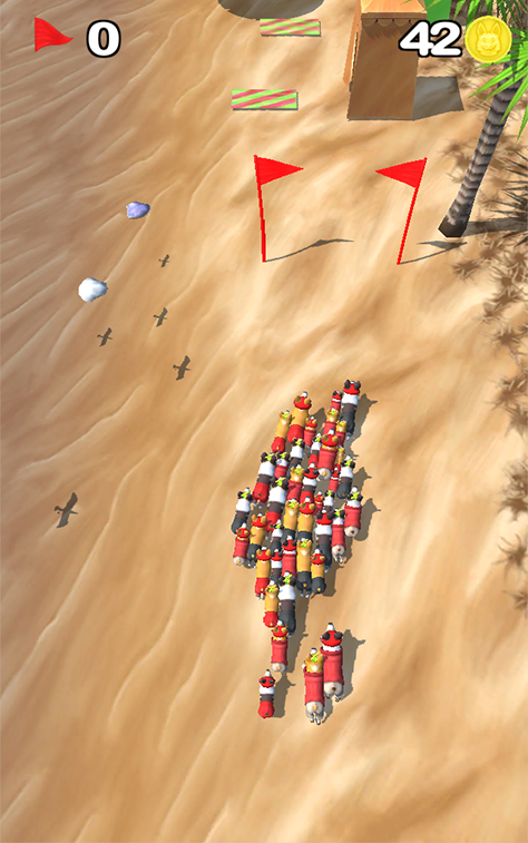 Скриншот игры Corgi Stampede