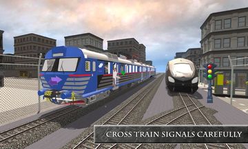 Train Simulator Railways Drive Game Screenshot