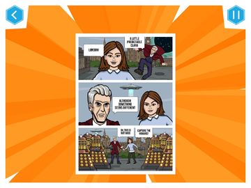 Doctor Who: Comic Creator 遊戲截圖