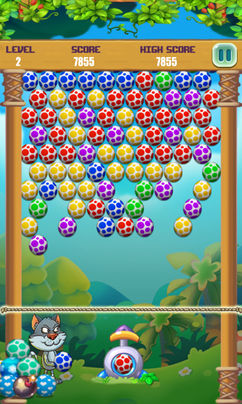Bubble Shooter 遊戲截圖