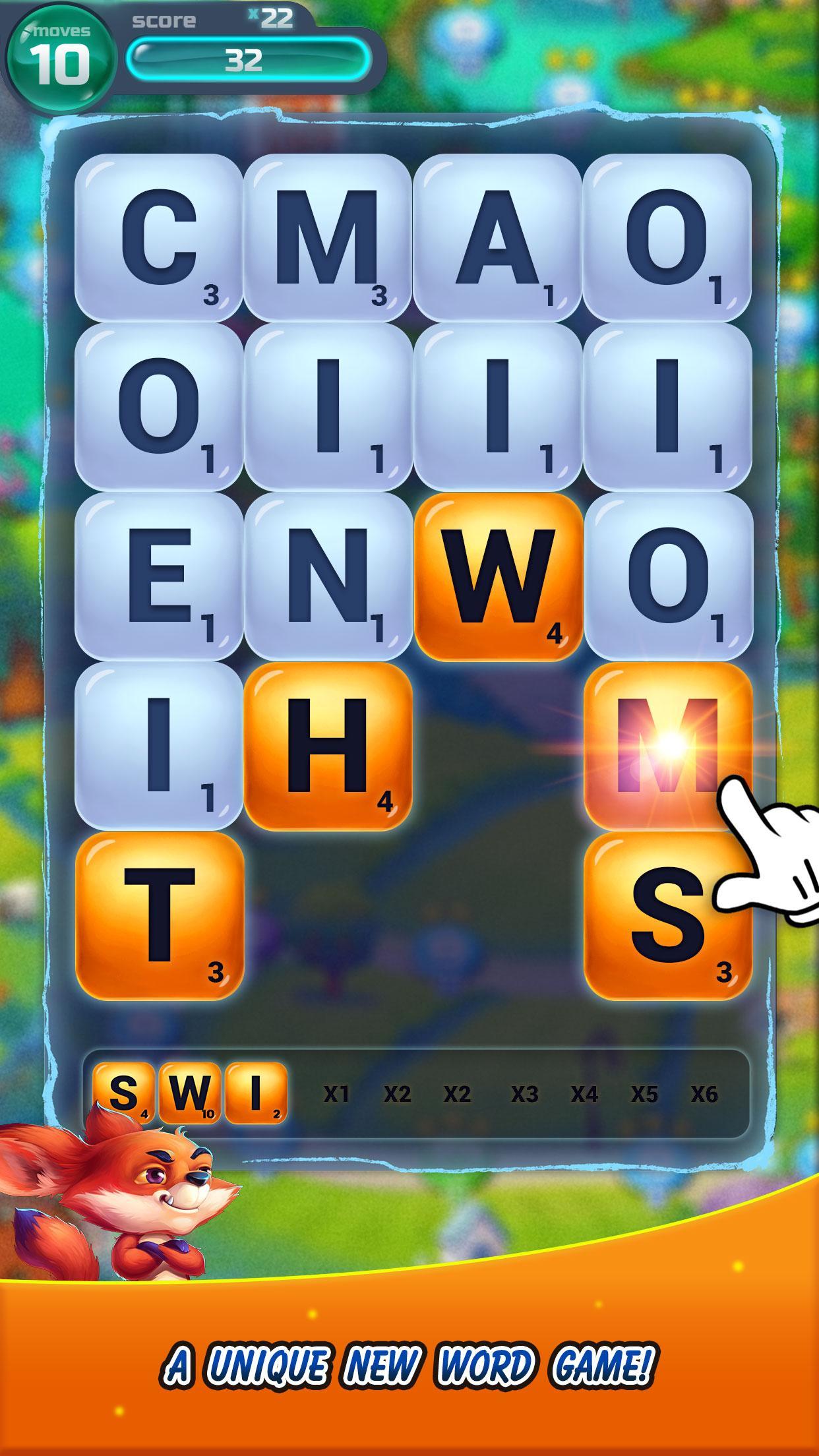 Cuplikan Layar Game Word Matrix