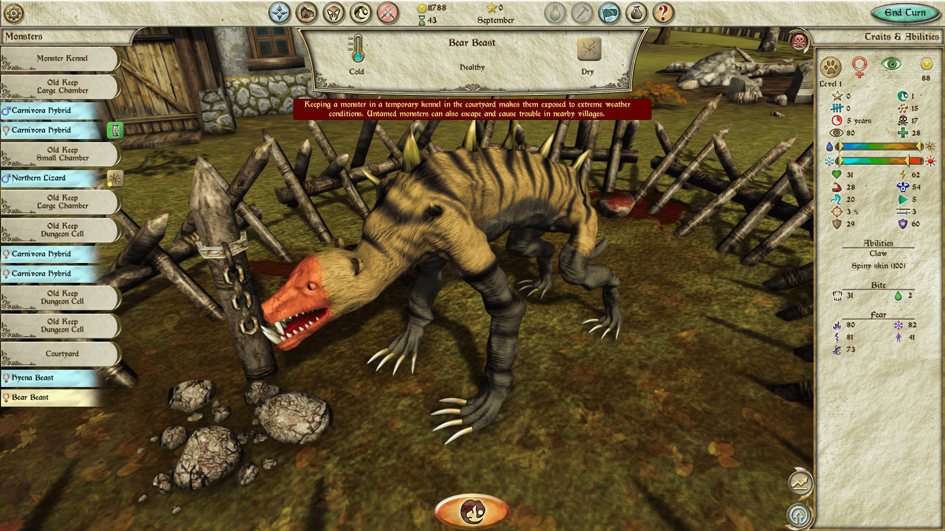 The Monster Breeder screenshot game