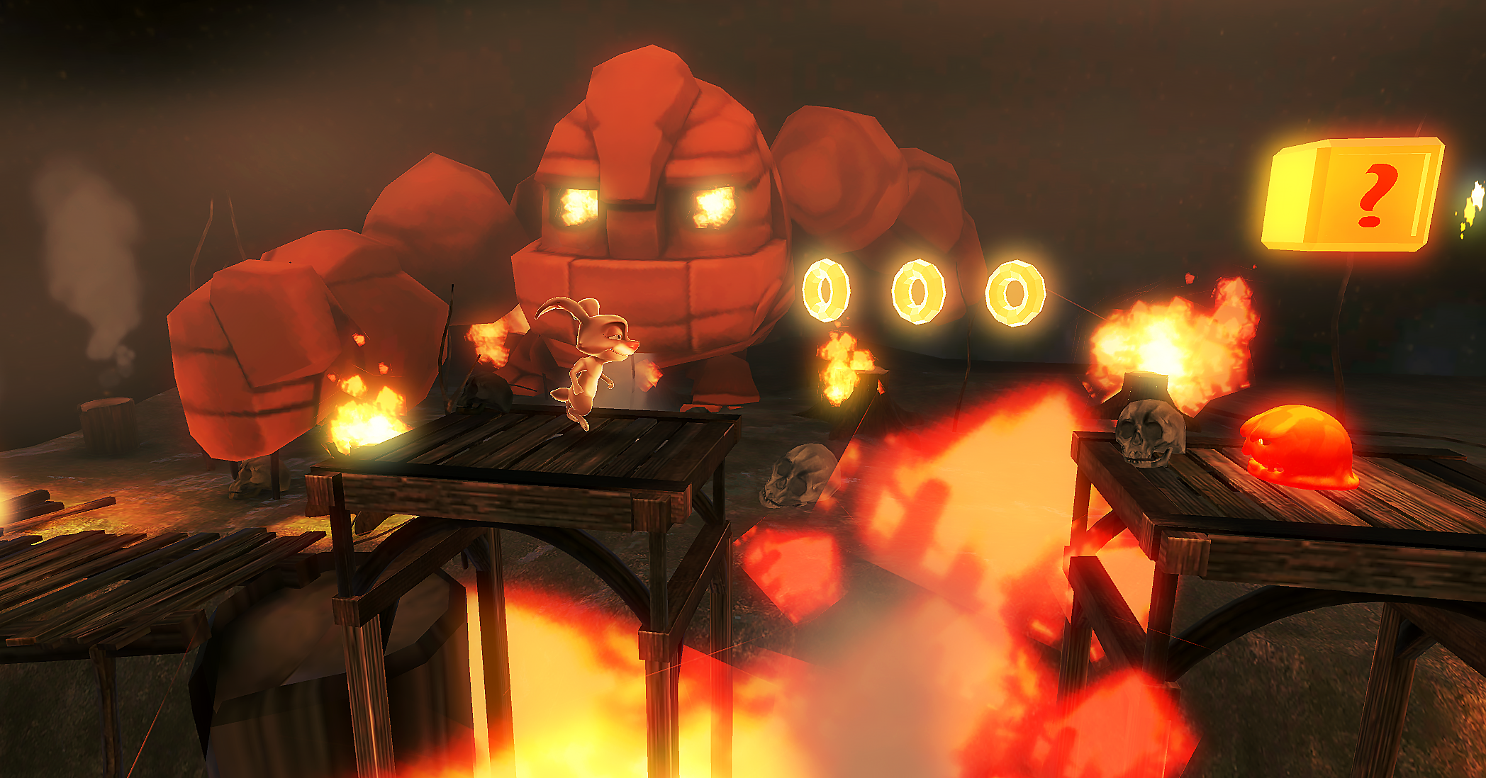 Super Rabbit Adventure 4 Phone Game Screenshot