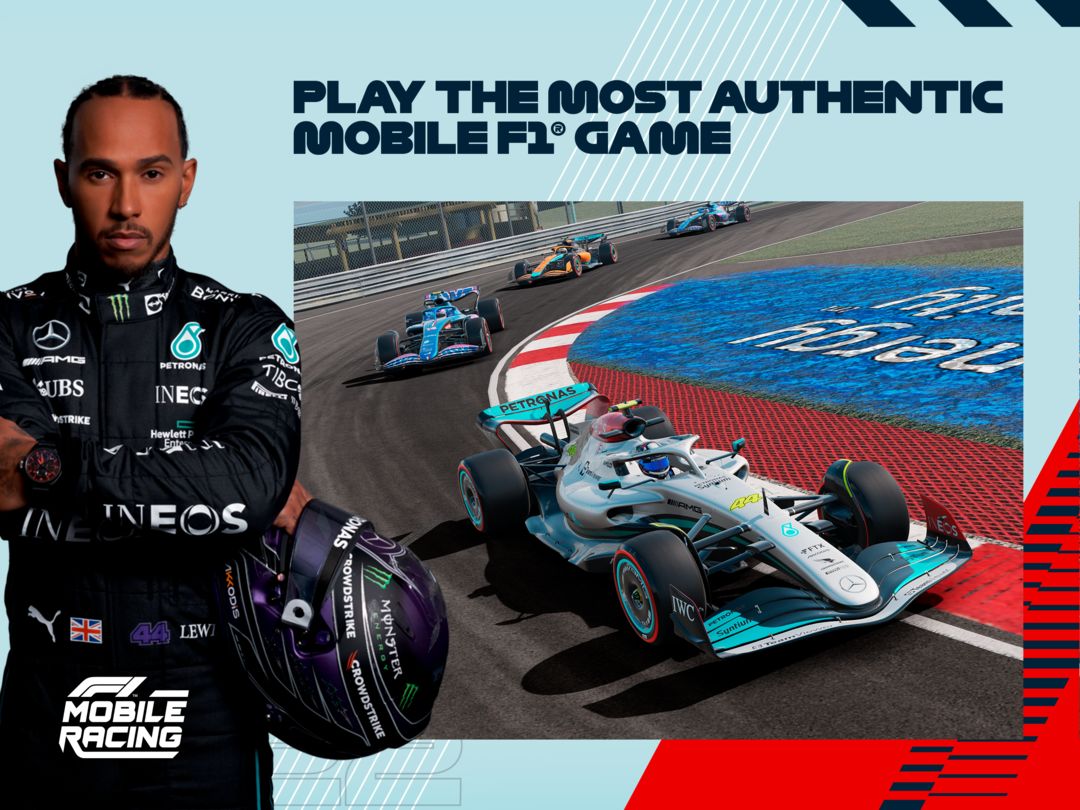 Screenshot of F1 Mobile Racing