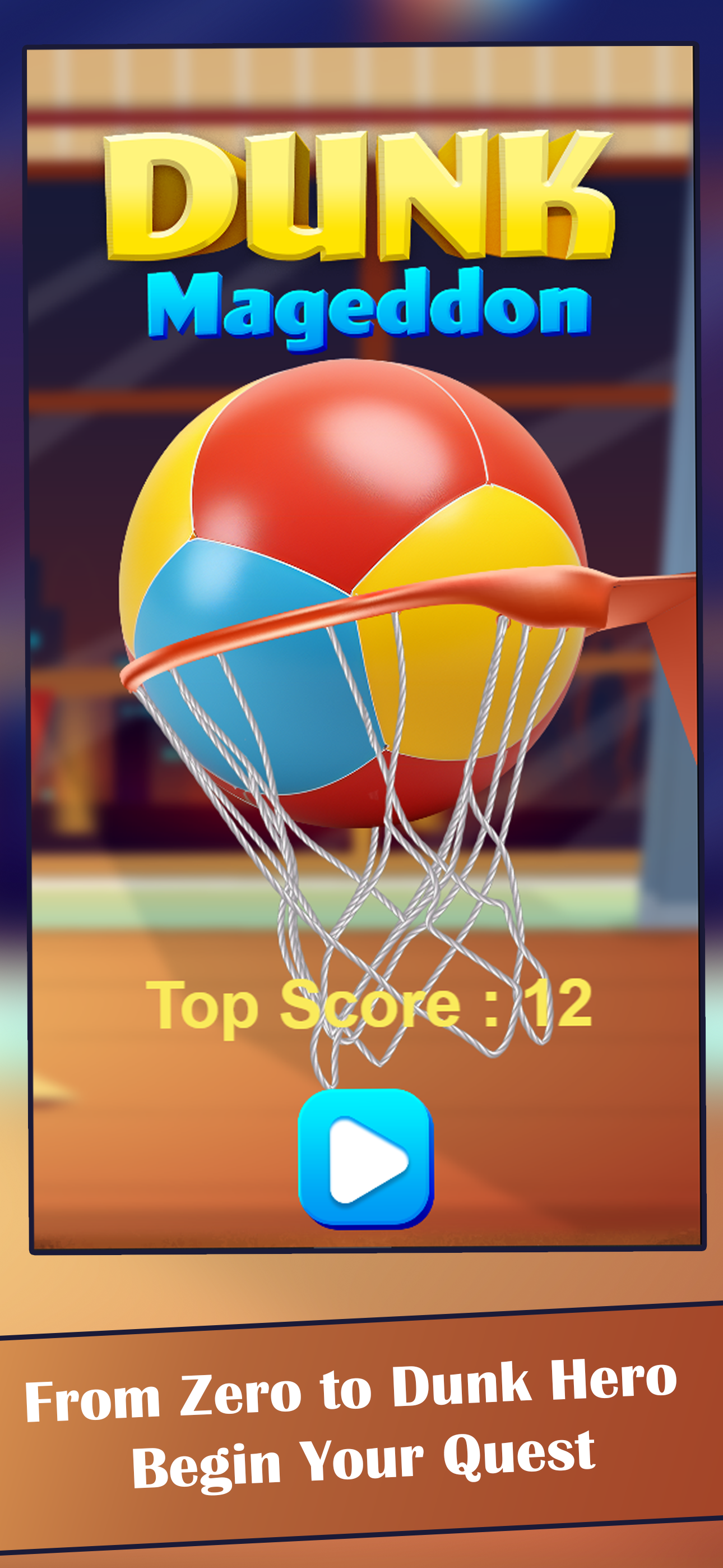 Screenshot of Dunk Mageddon