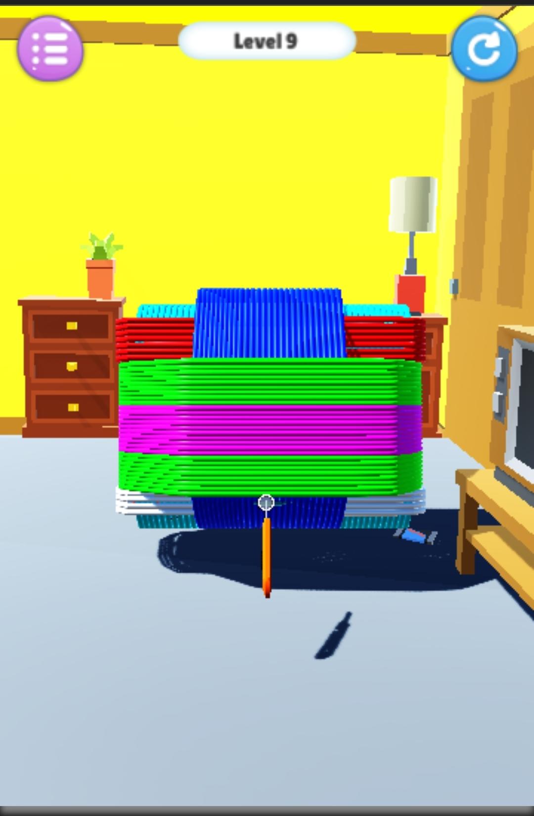Rubber Band Slice ASMR Game Screenshot