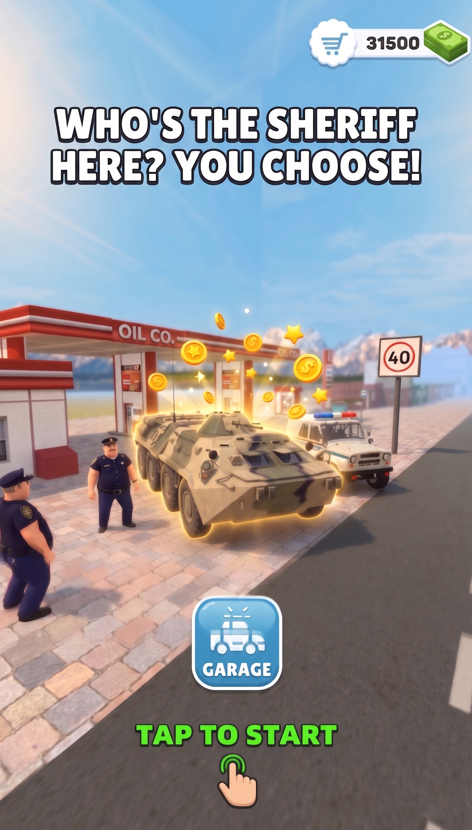 Police GO! Simulator Patrol Game Screenshot