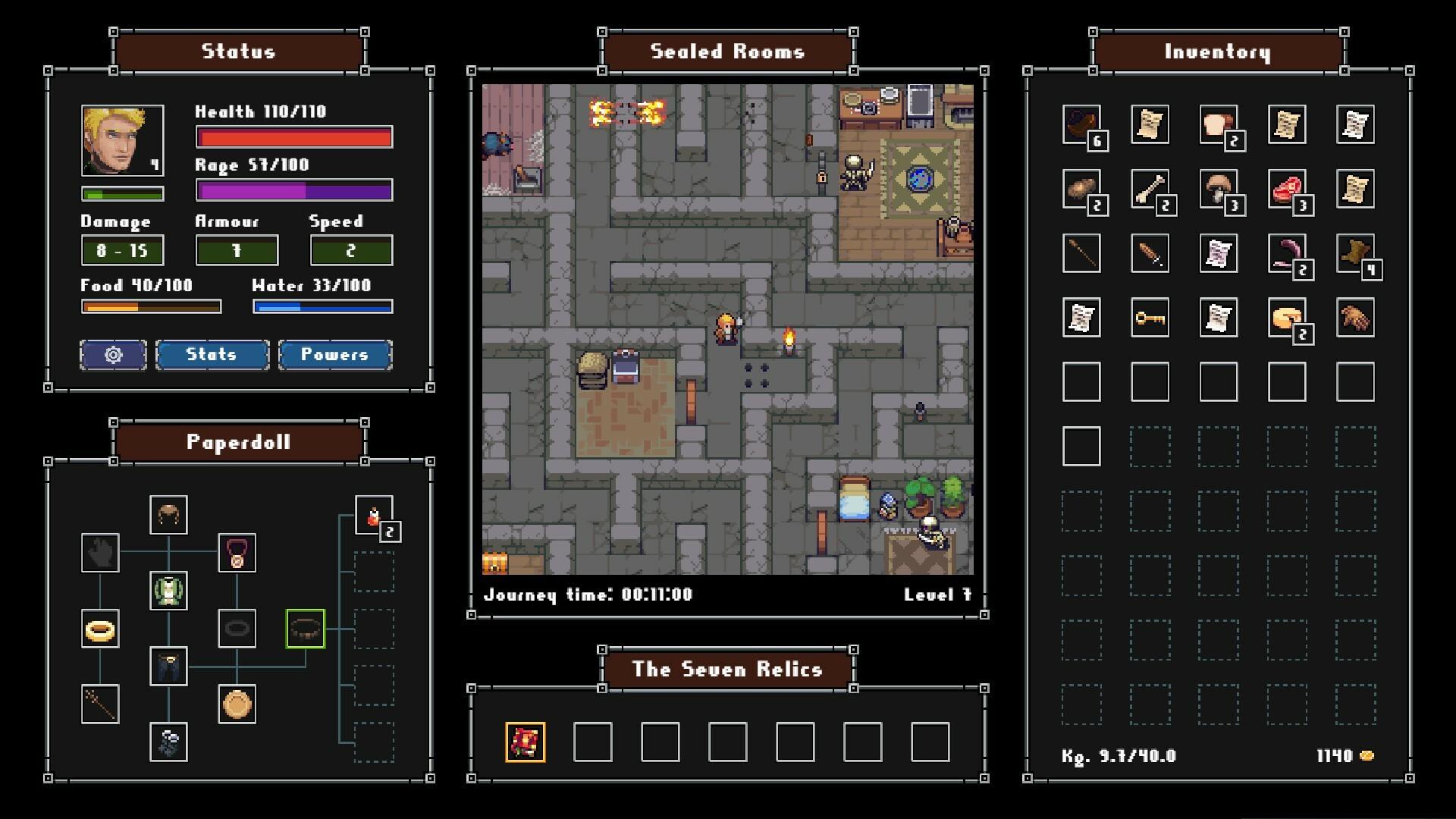 The Crazy Hyper-Dungeon Chronicles screenshot game
