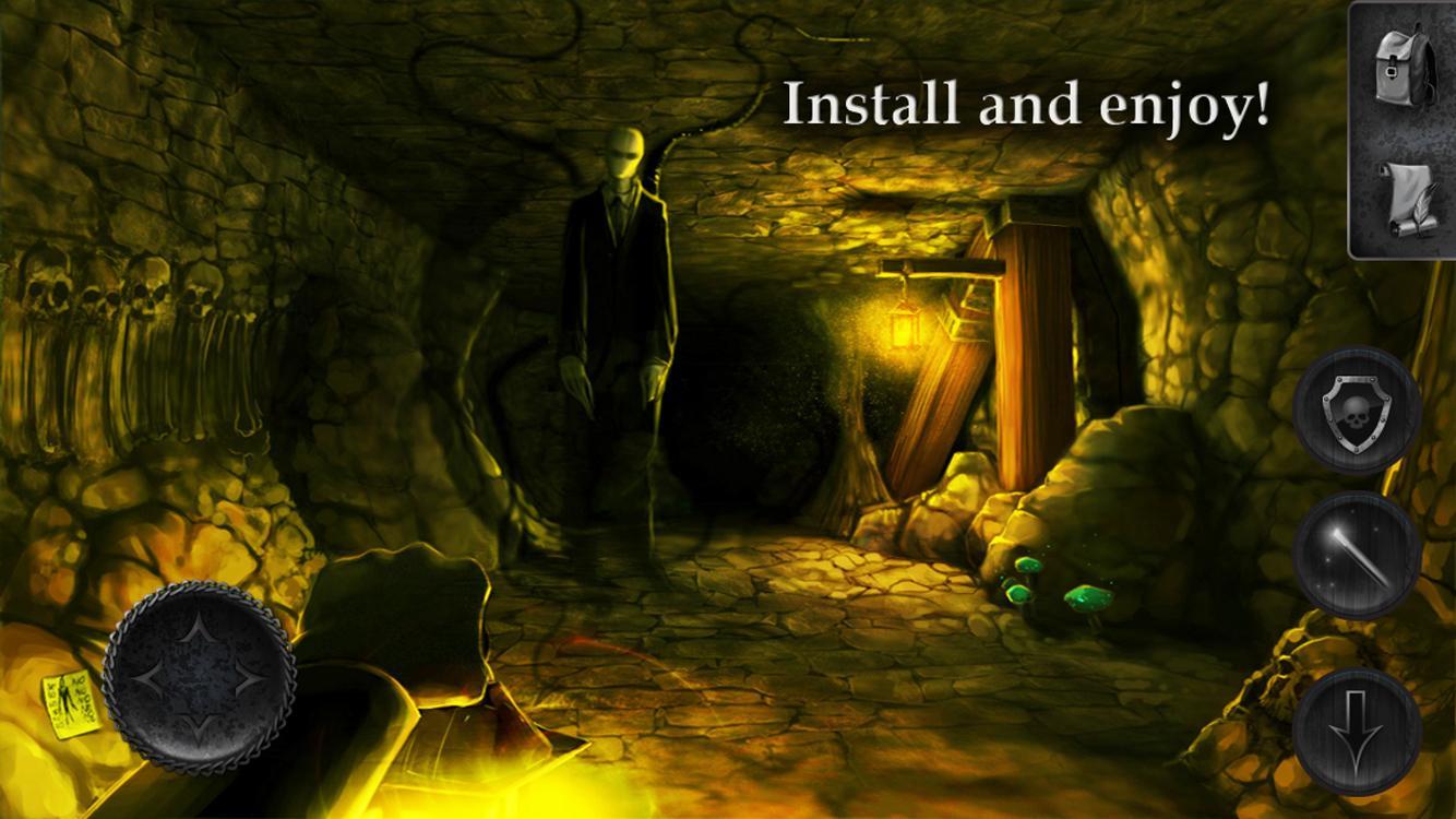 Slenderman Origins 2 Saga Free. Horror Quest. Game Screenshot
