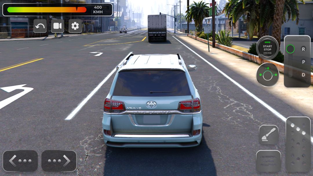 Driver Off-Road Toyota LC200 게임 스크린 샷